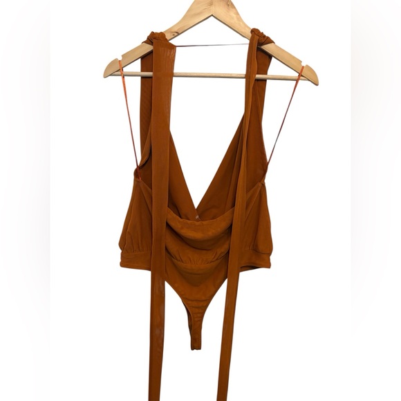 Zara Rust Bodysuit - Picture 2 of 5
